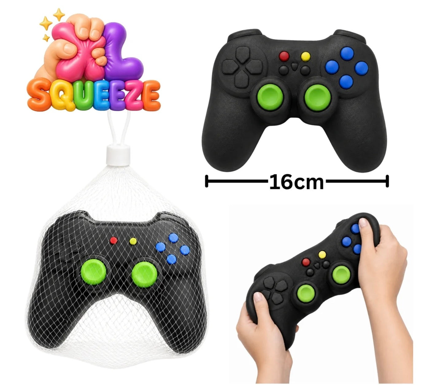 XL 16cm Squeeze Game Control