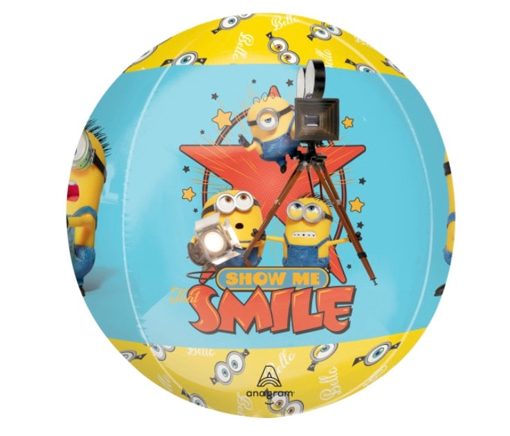Minion Orbz foil balloon