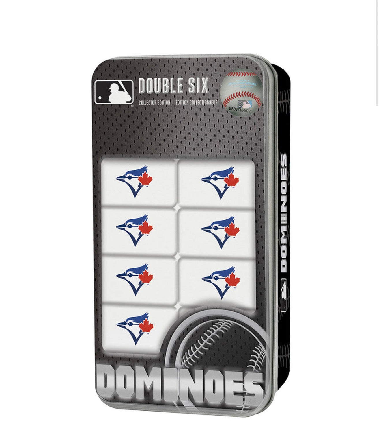 Toronto Blue Jays Double-Six Dominoes - English Edition