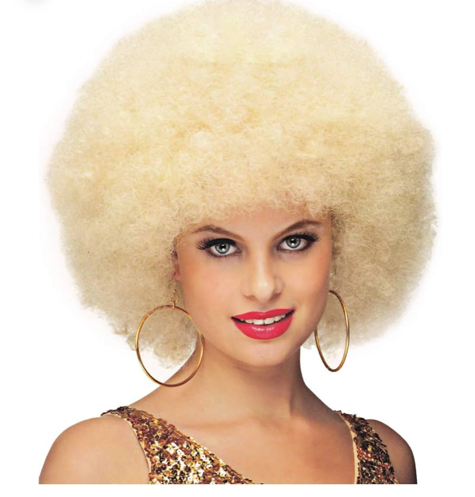 Deluxe Jumbo Afro Wig Blonde