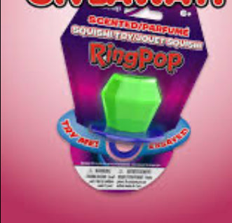 Ring Pop Squishy Toy