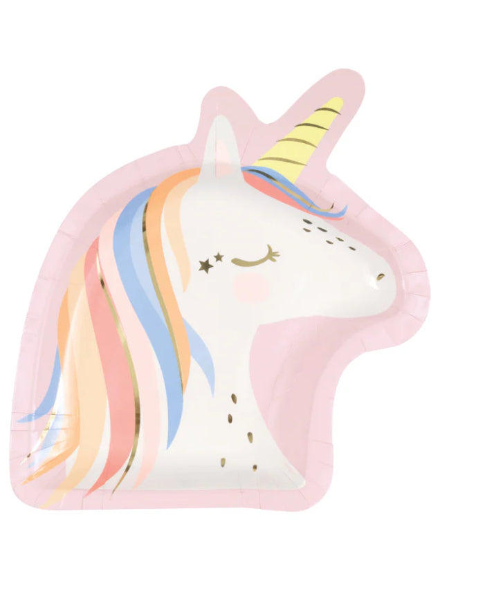 Unicorn Paper Plates