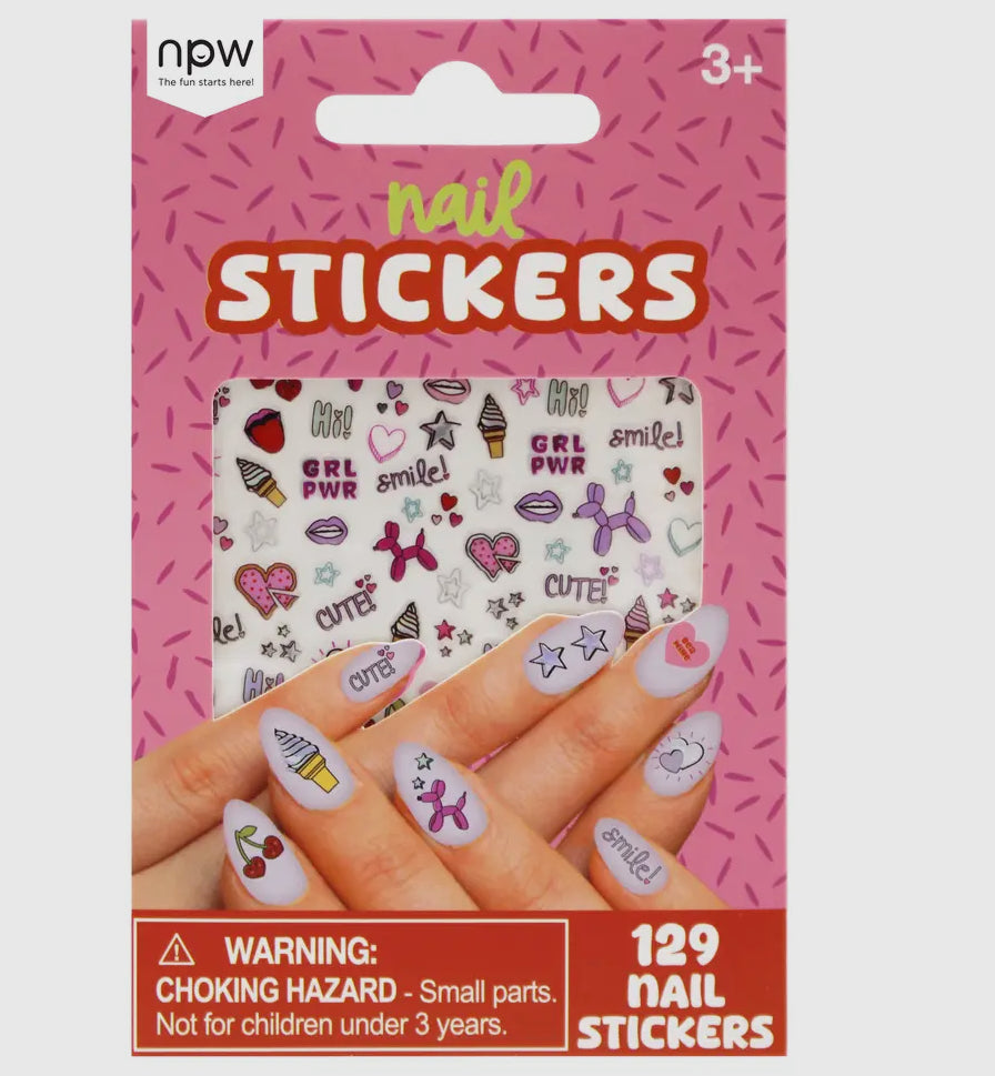 Nail stickers - girly girls