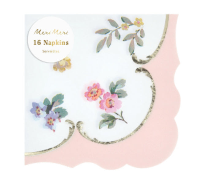 ROCOCO POSY SMALL NAPKINS|MERI MERI