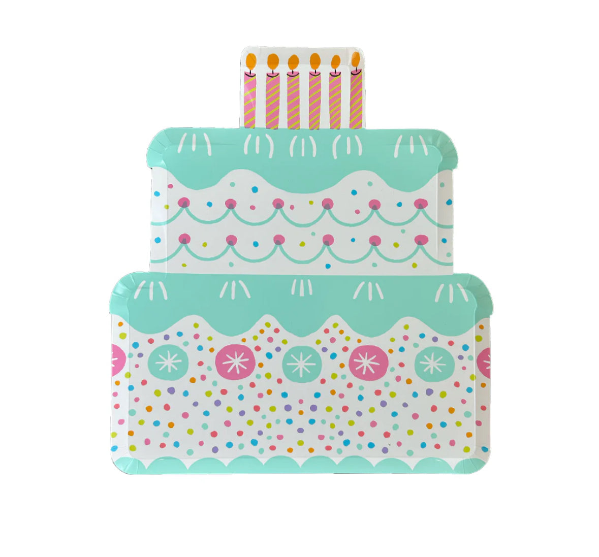 It's A Birthday Cake Large Plate - 8 Count