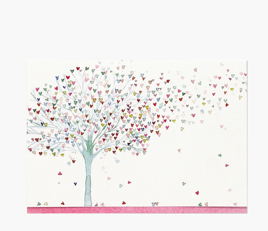 Tree of Hearts Note Cards