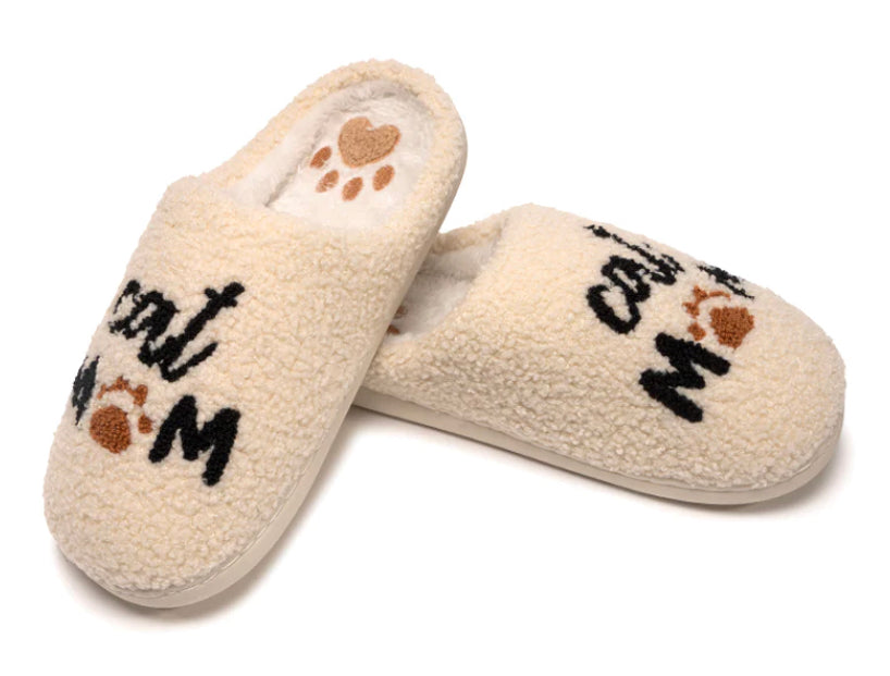 Cat Mom Slippers