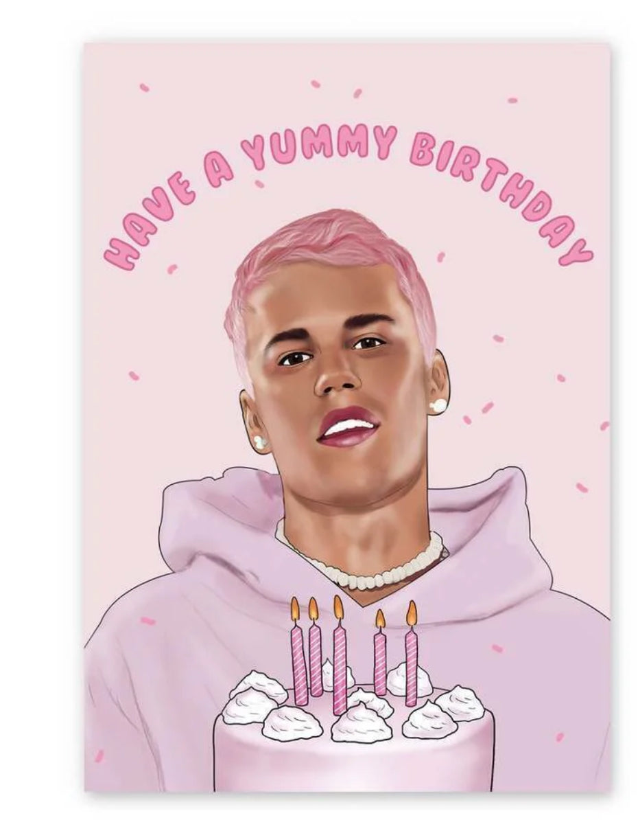 HAVE A YUMMY BIRTHDAY CARD