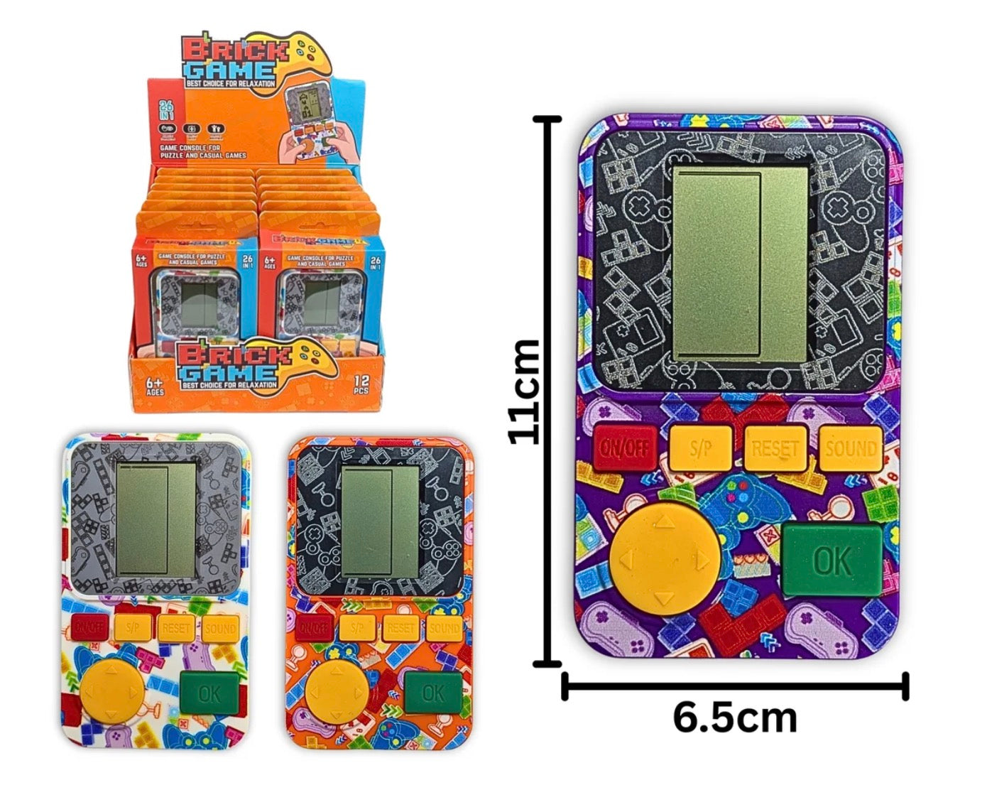 Falling Bricks Game B/O 11cm