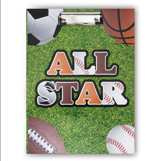 All Star Clipboard Set