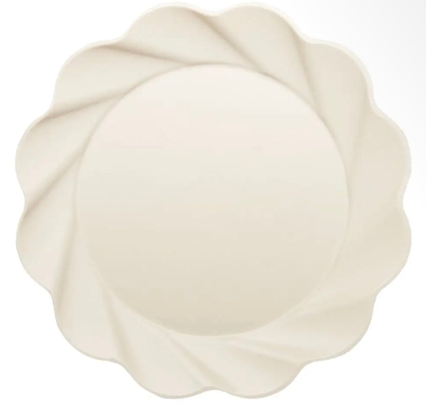 Simply Eco Compostable Dinner Plate Cream/8pkg