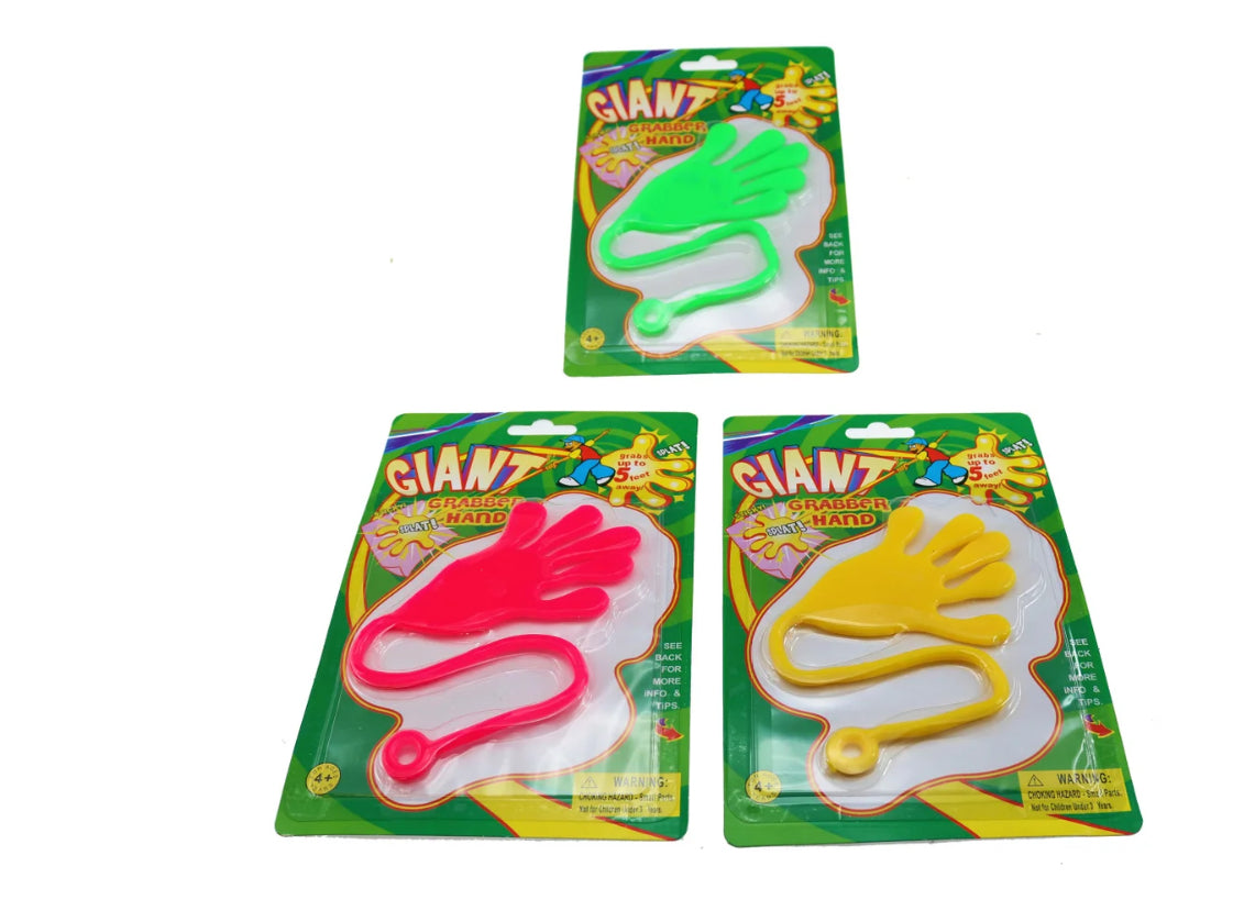 Giant Sticky Hand Carded (24)