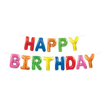 Happy Birthdy Balloon Streamer