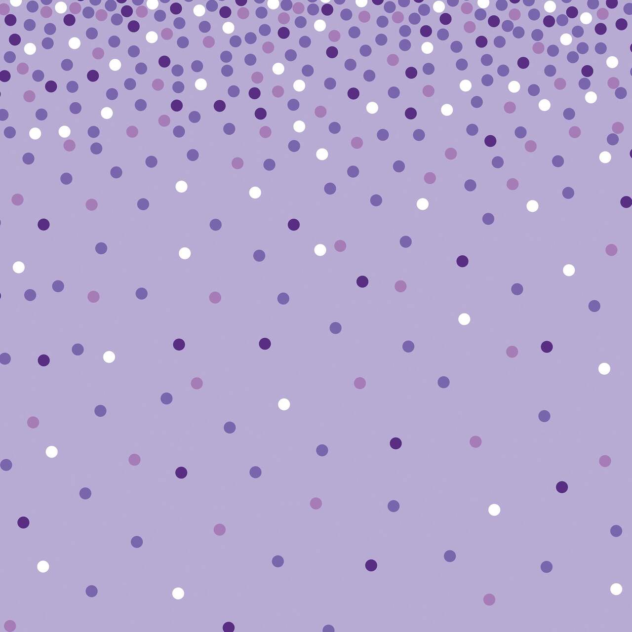 Purple Confetti Wrapping Paper