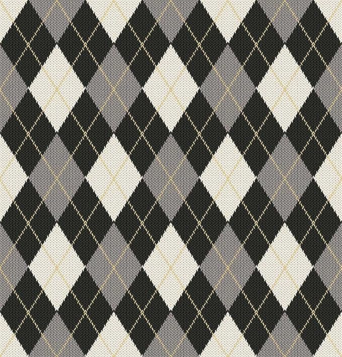 Haberdasher-Argyle Wrapping Paper