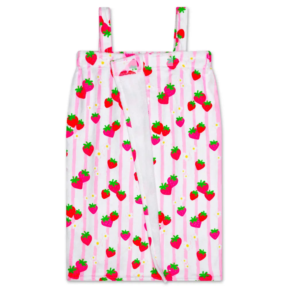 STRAWBERRY STRIPE SPA WRAP