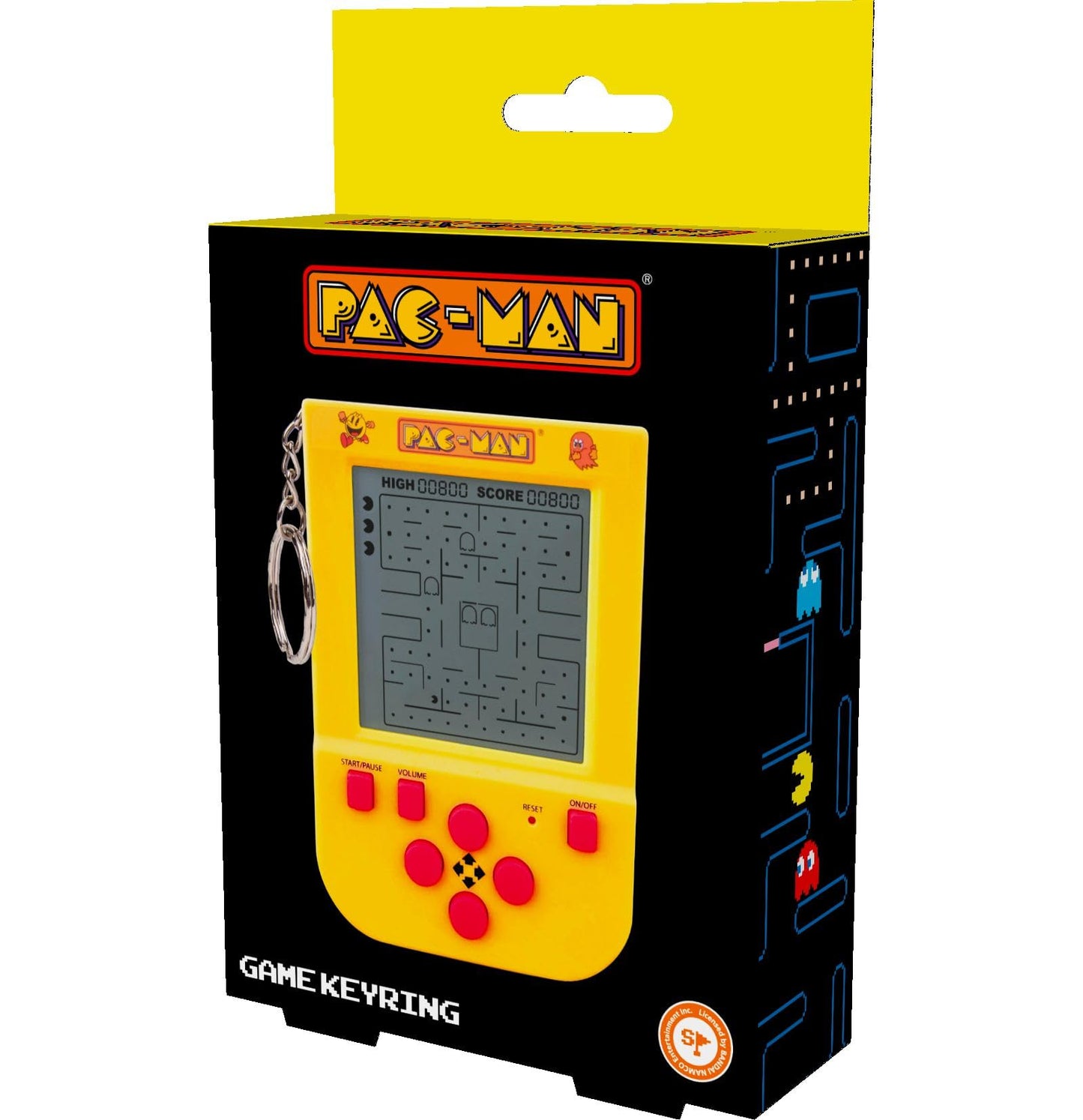 PAC-MAN GAME KEY RING