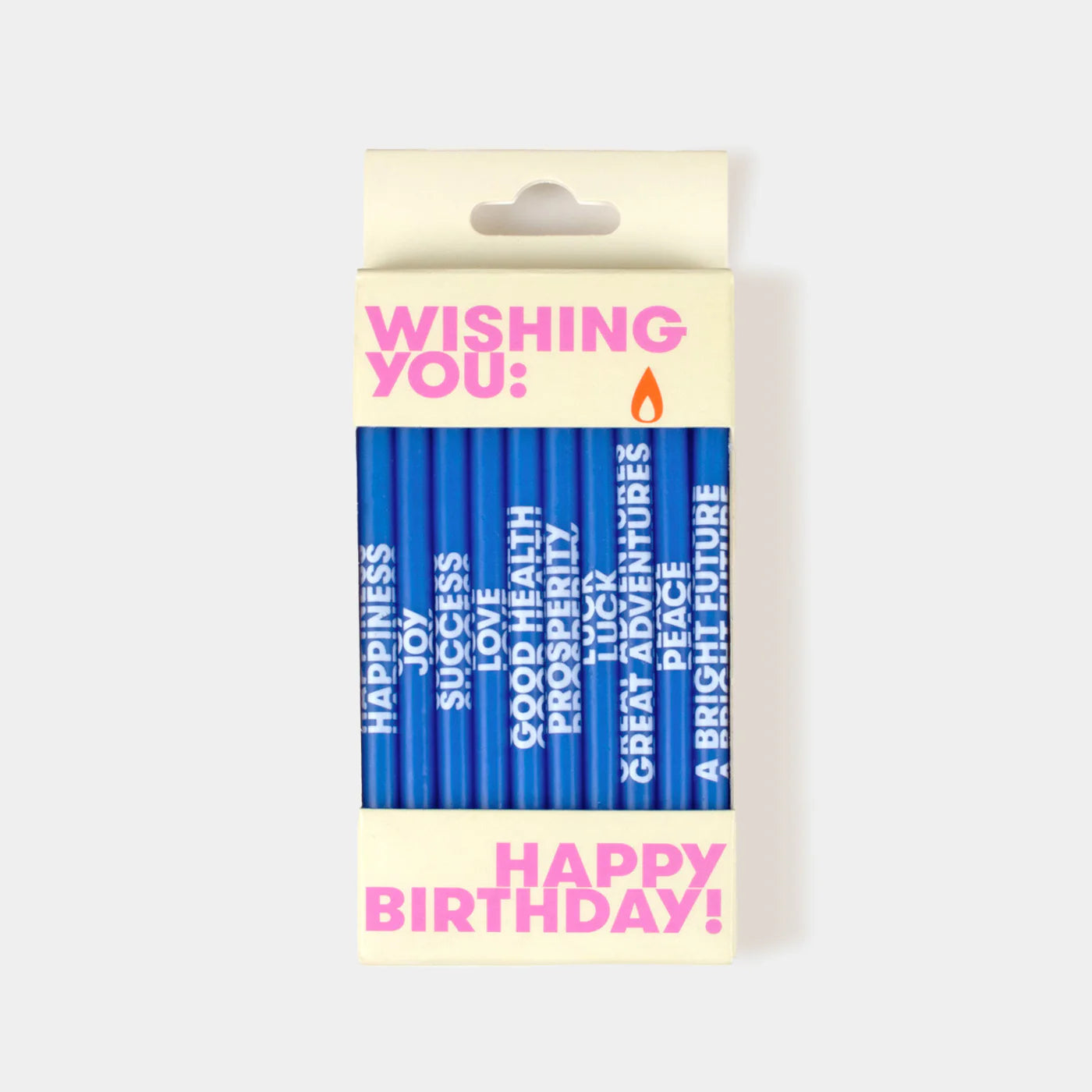 GREEN Wishing You Happy Birthday Candles