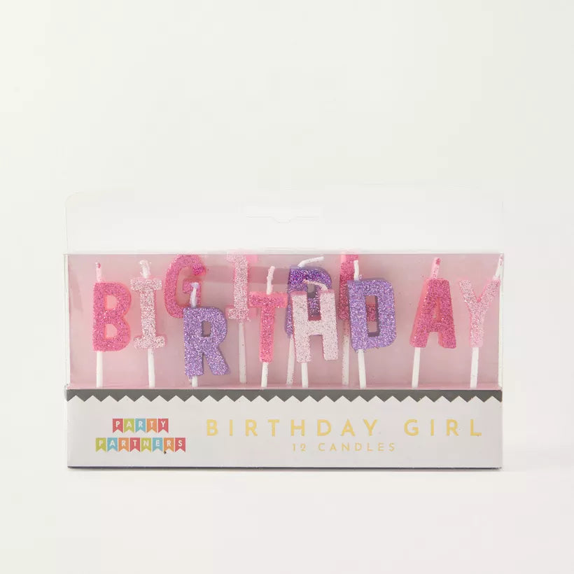 Boy and Girl Party Partners Candles