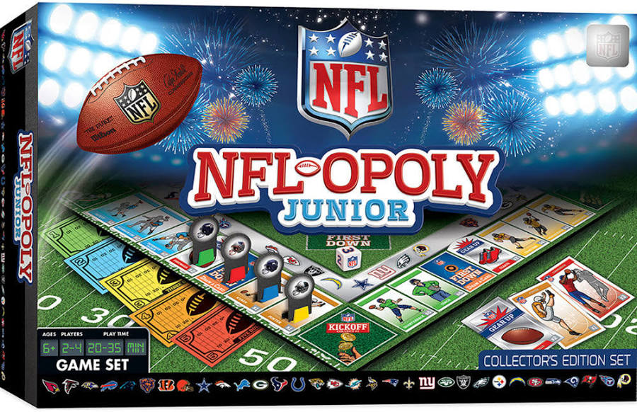 Puzzle Company NFL Opoly Junior Board Game