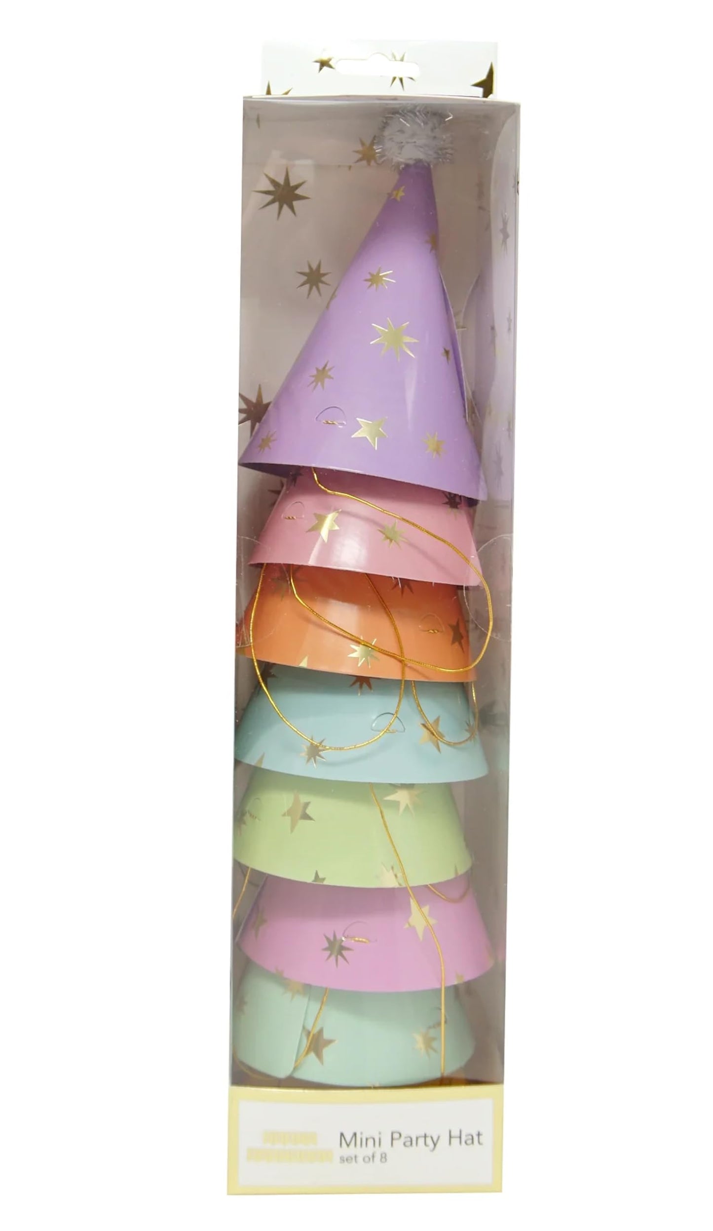 Party Partners Mini Birthday Small Paper Cone Party Hats