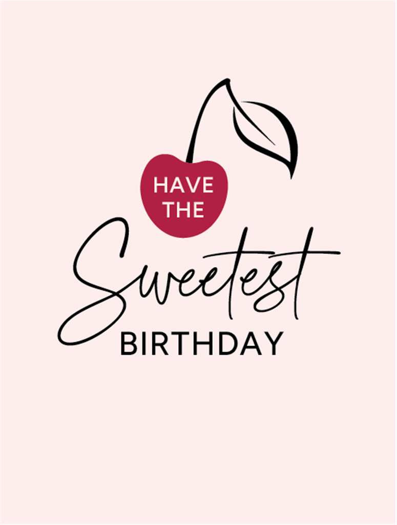 Have The Sweetest Birthday