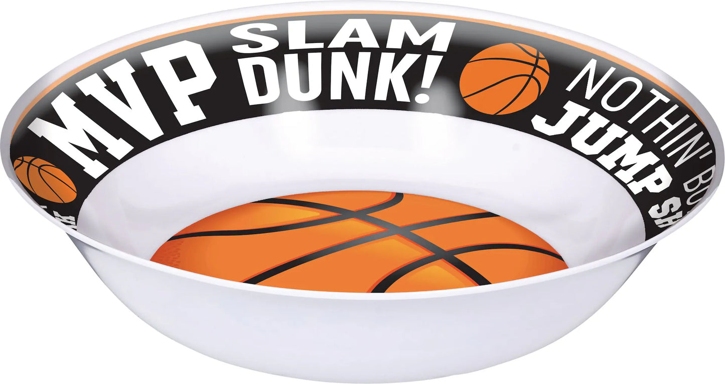 Amscan
Basketball "Slam Dunk" Round Plastic Reusable Serving Bowl