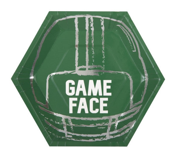 Football Toss "Game Face" Hexagon
