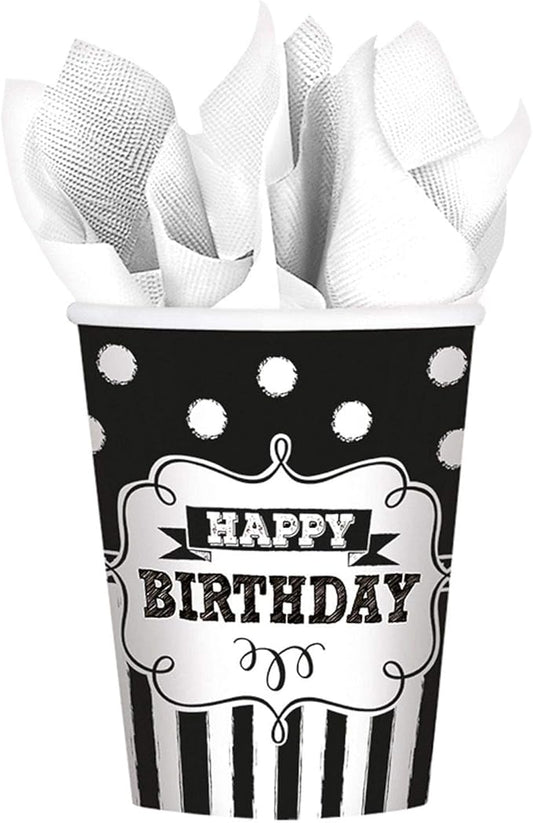 Amscan Chalkboard Birthday Cups