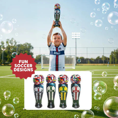 THE UNSPILLABLES SOCCER BUBBLES