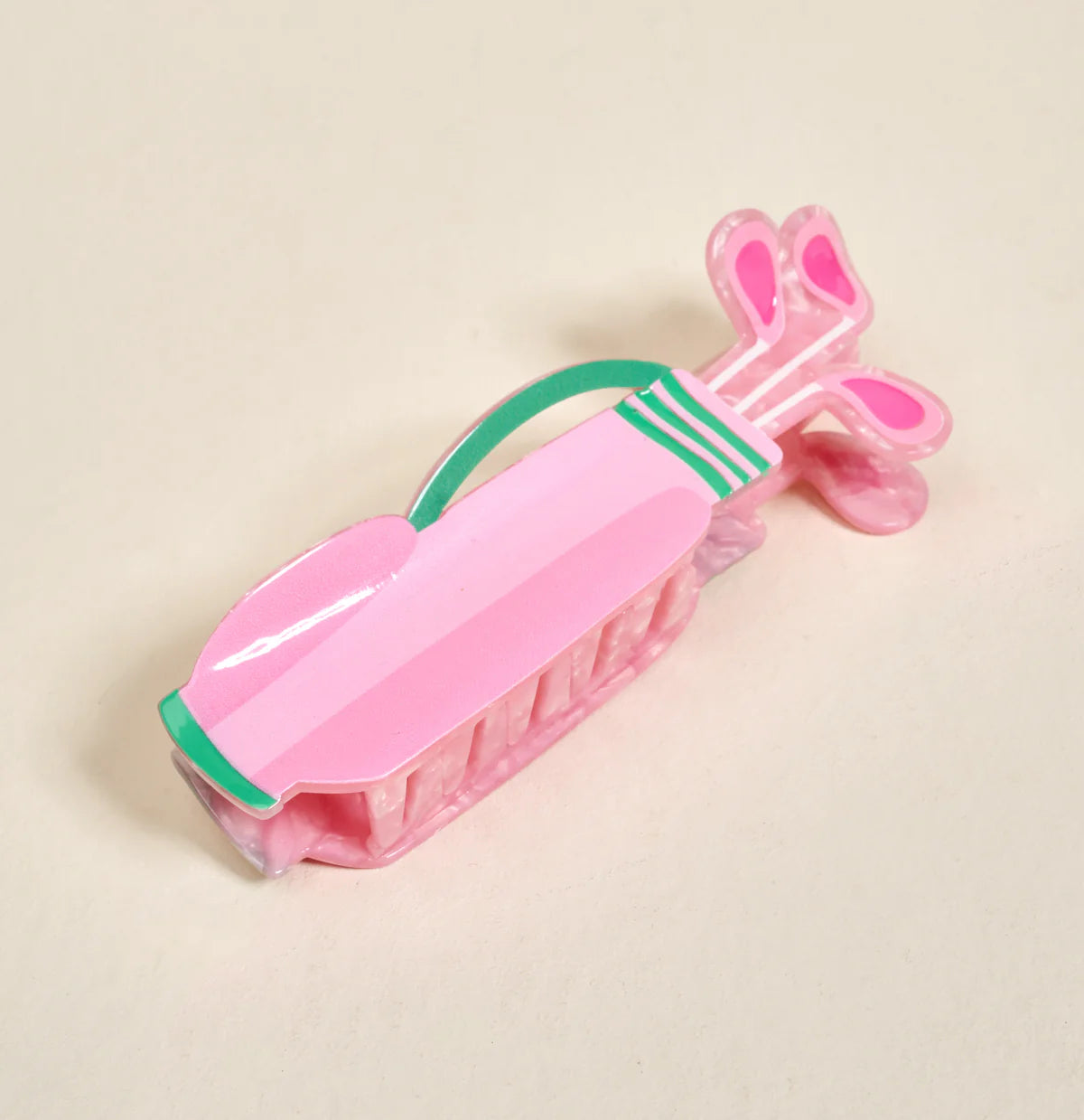 Golf Clubs Shape Up Claw Clip