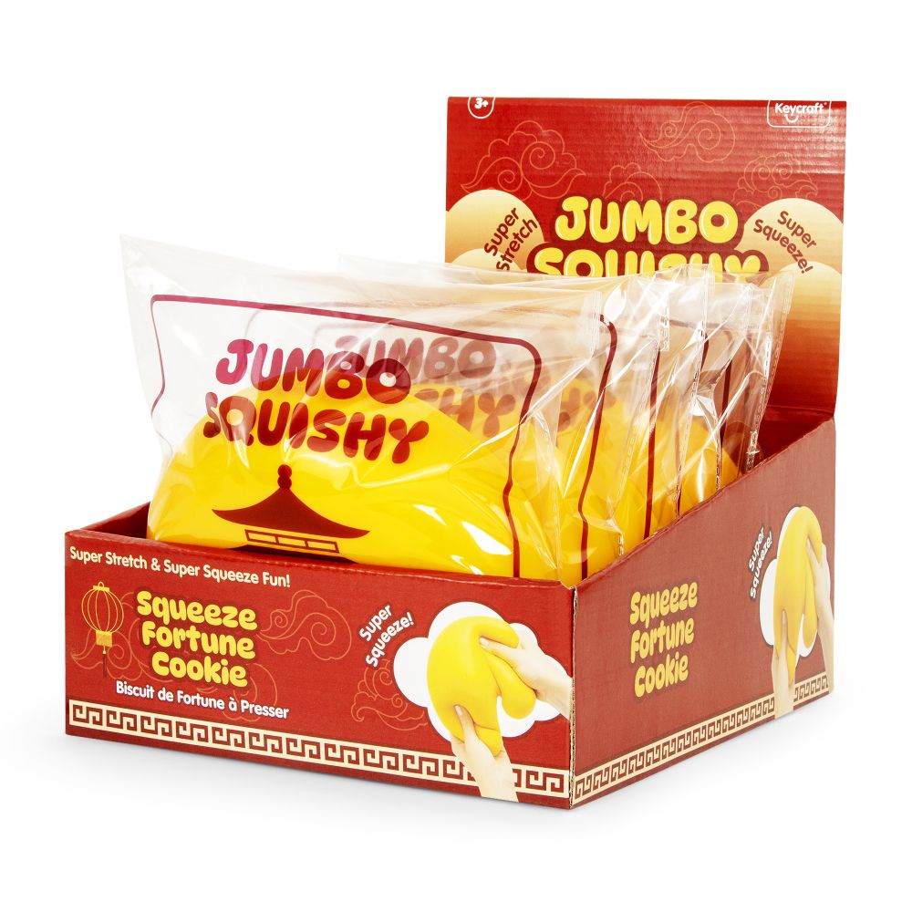 Jumbo Squishy Fortune Cookie