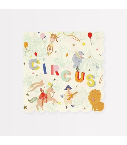 Meri Meri Circus Large Napkins