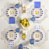 Foil Round Paper Plates - Lemon - 8ct