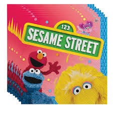Sesame Street beverage napkins