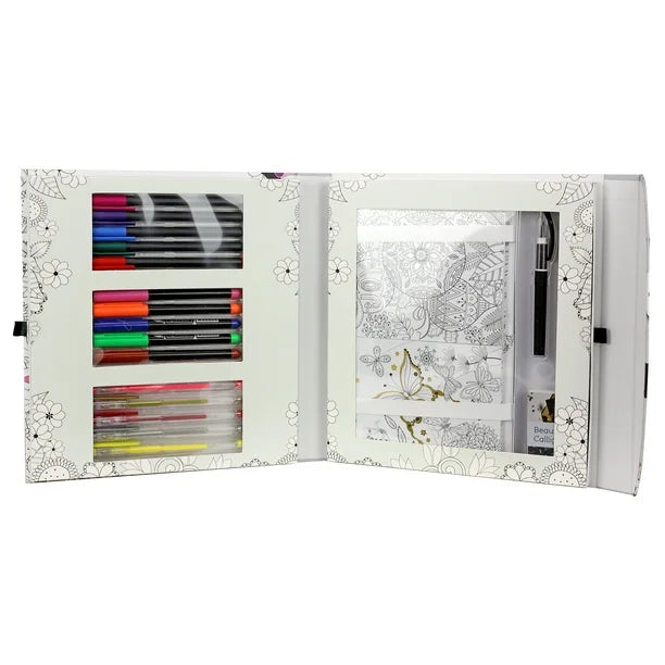 SpiceBox Adult Art Craft & Hobby Kits Sketch Plus Mindful Color & Gift