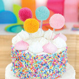 Cake Topper - Pom Pom