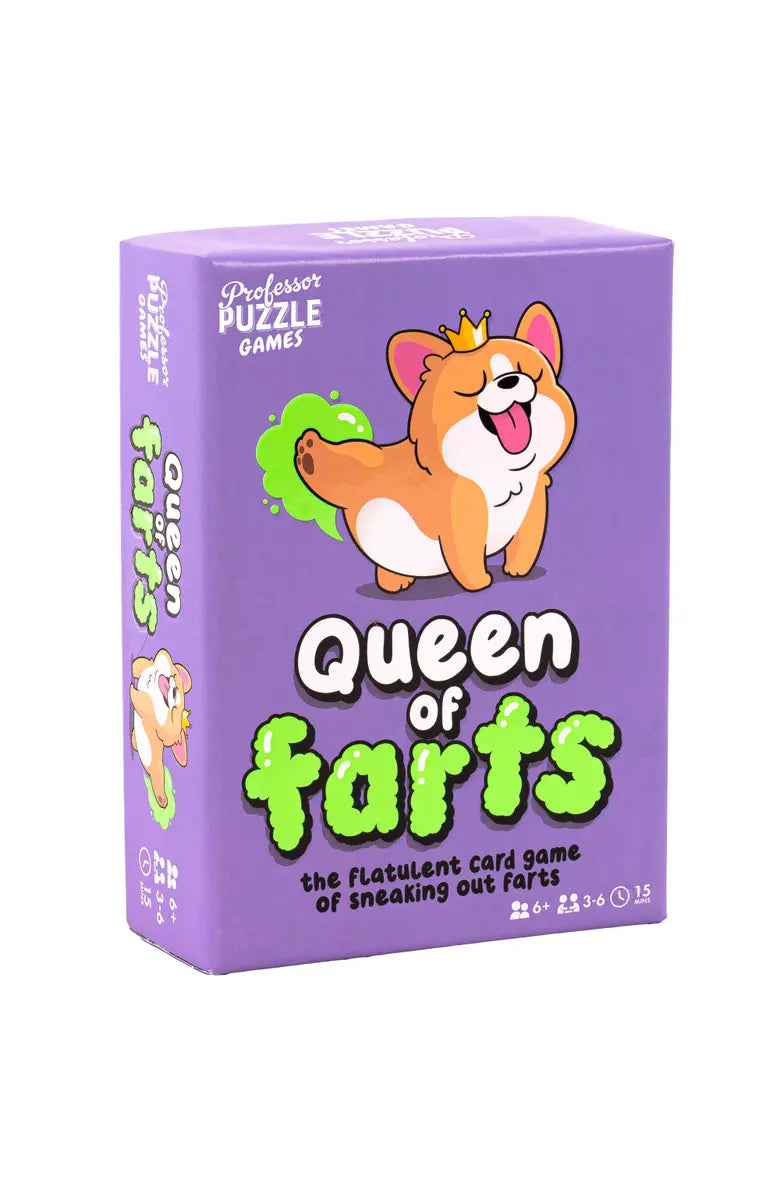 Queen Of Farts Flatulent Animal Card Game