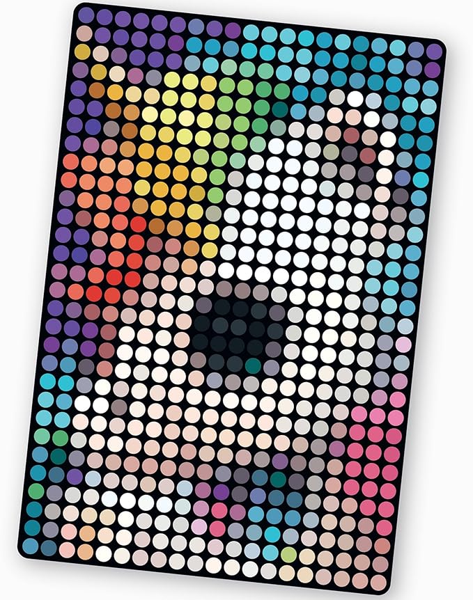 Make It Real Stamp to Reveal | Unicorn | Dot Art