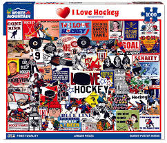 I love hockey puzzle