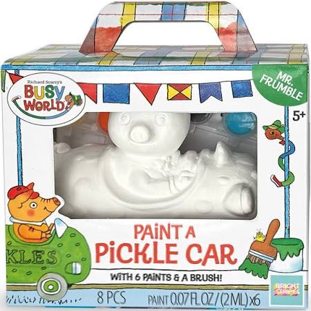 Richard Scarry's Busy World Paint A Racer: Mr. Frumble