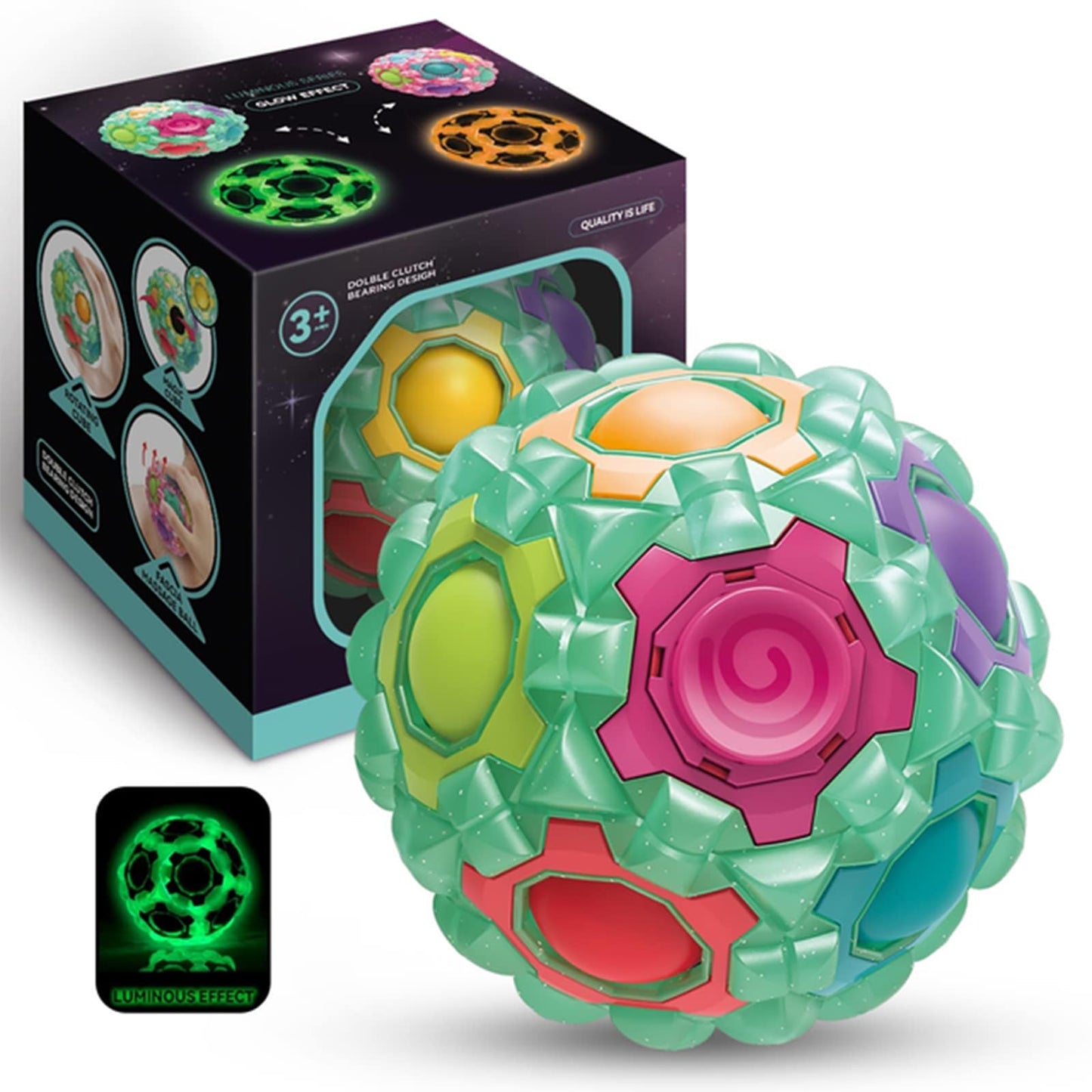 Magic Rainbow Puzzle Ball