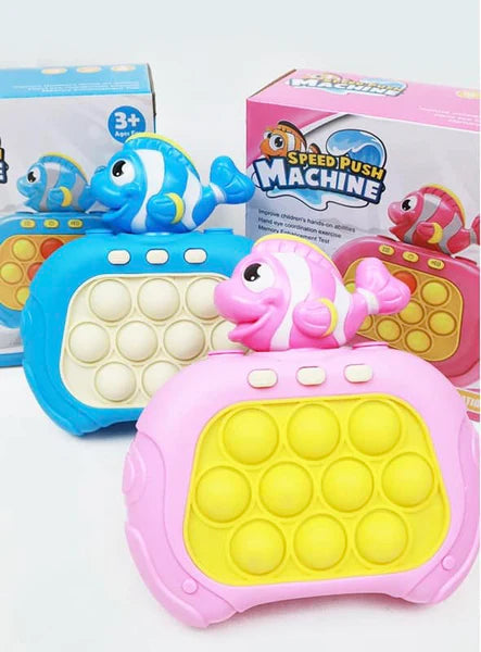 Fishing game pop it