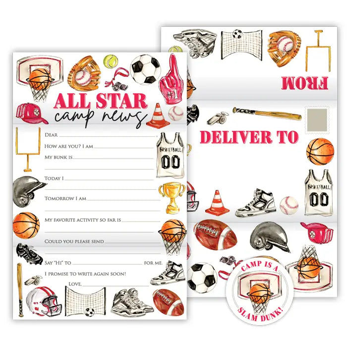 All Star Camp News Sports Fold N Seal