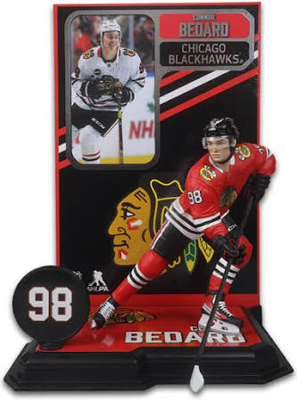 McFarlane's SportsPicks Connor Bedard Chicago Blackhawks NHL Figure