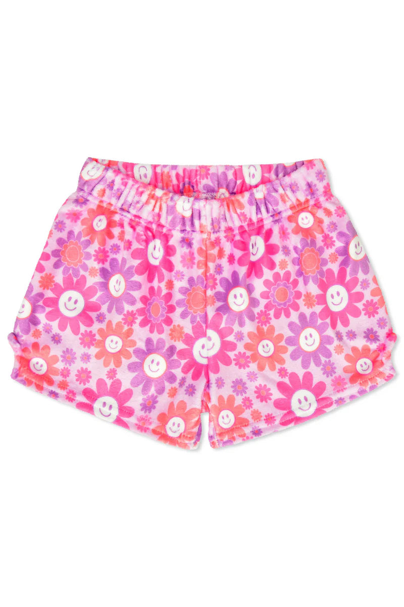 Groovy Smiles Plush Shorts