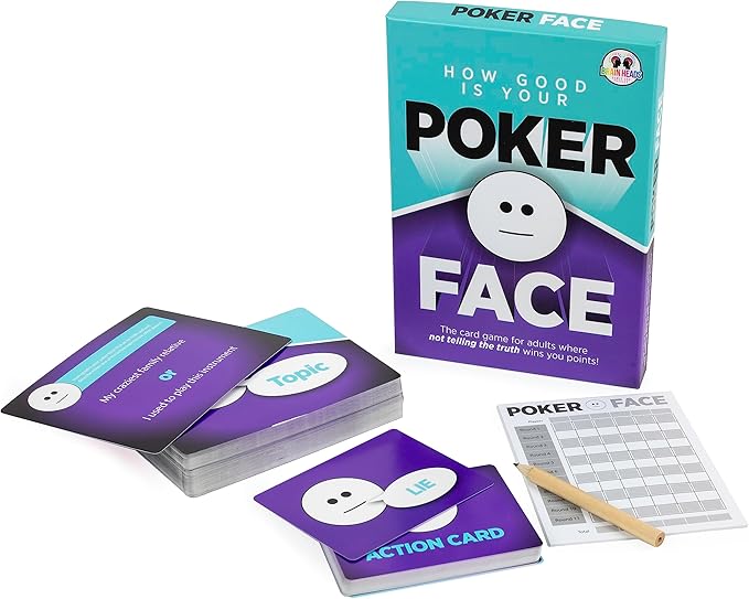 Poker Face Card Game