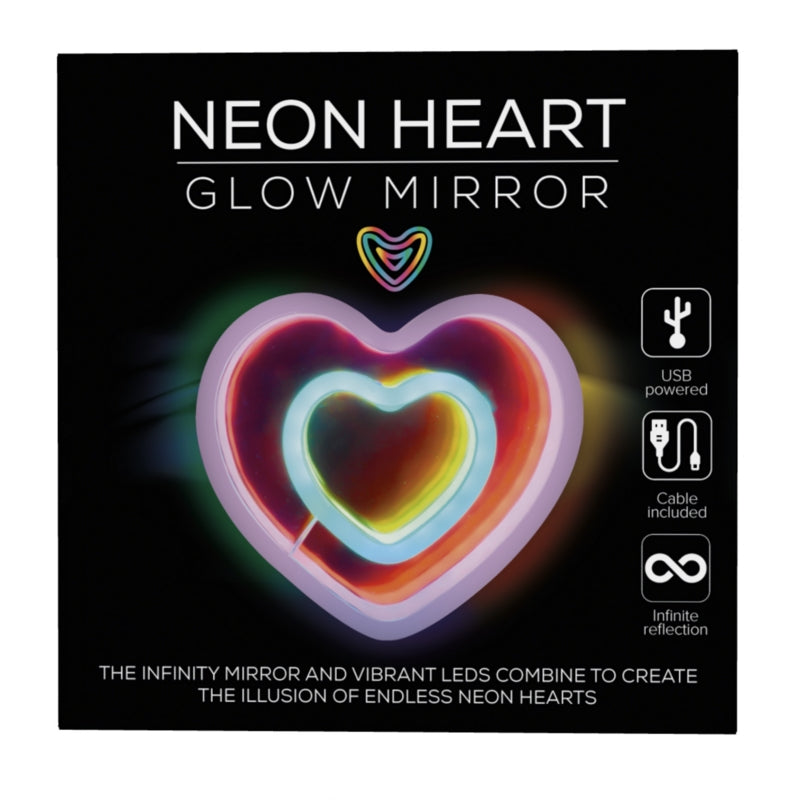 Neon hearts lights