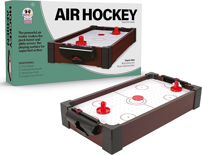 Table Air Hockey 16 inch Portable Air Hockey Game Teens Gift