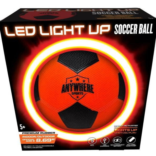 Pro Glow Light-Up Soccer Ball Size 5